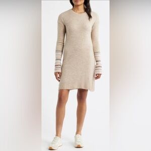 HATLEY - Sadie Long Sleeve Sweater Minidress
